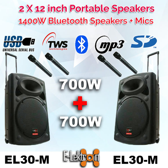 E-Lektron EL30-M Set 2X12