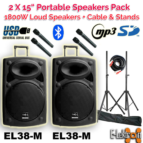 E-lektron EL38-M Package 2 X 15