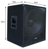 E-Lektron Trinity 822 2600W Bluetooth Sound System with 2X12" inch Active Speakers 18" Active Subwoofer Stands for Event DJ Party Disco Night