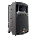 E-Lektron Duevibe 15 1800W 2 X 15 inch UHF Mics TWS Bluetooth Portable Speakers System PA UHF Mics